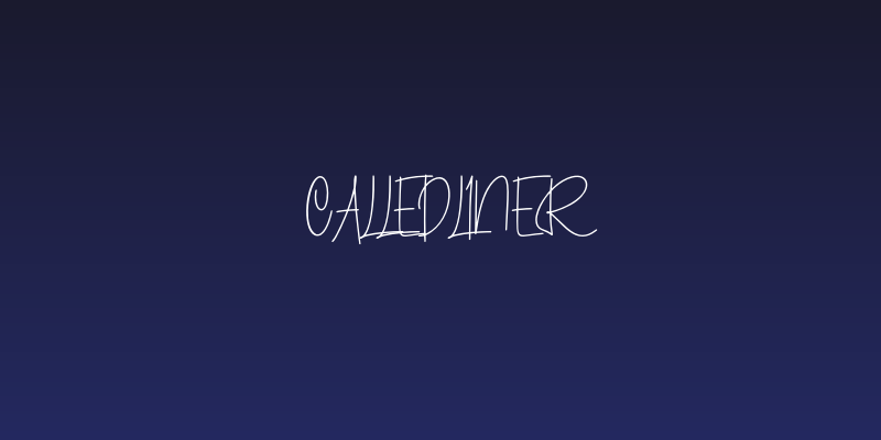 Calledliner Social Header