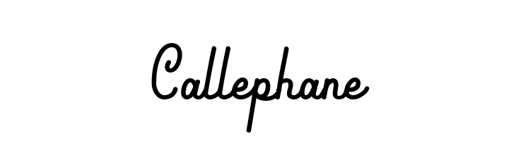 Callephane  Fuentes Gratis Descargar