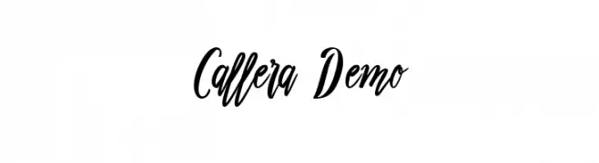 Callera Demo 