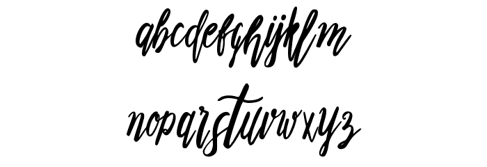 Callera Demo Font LOWERCASE