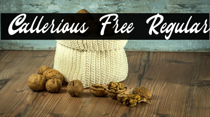 Callerious Free Regular Example 3