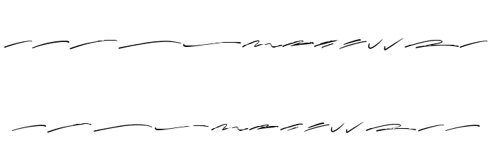 Callesta Swash Font LOWERCASE