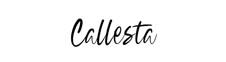 Callesta  font caratteri gratis
