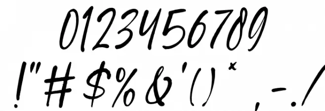 Callesta Font OTHER CHARS