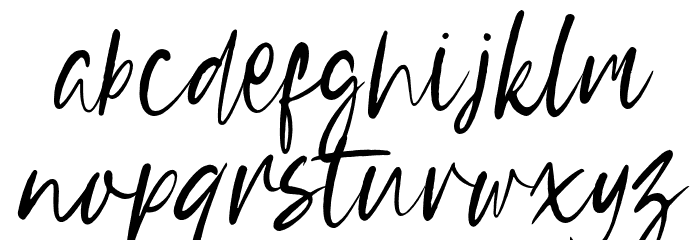 Callesta Font LOWERCASE