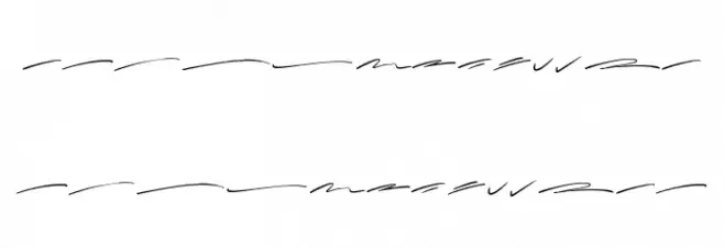 CallestaSwash Schriftart Groß