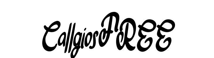 CallgiosFREE  Free Fonts Download
