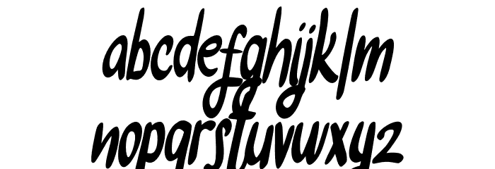 CallgiosFREE Font LOWERCASE