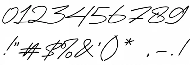 Callheart Caratteri ALTRI CARATTERI