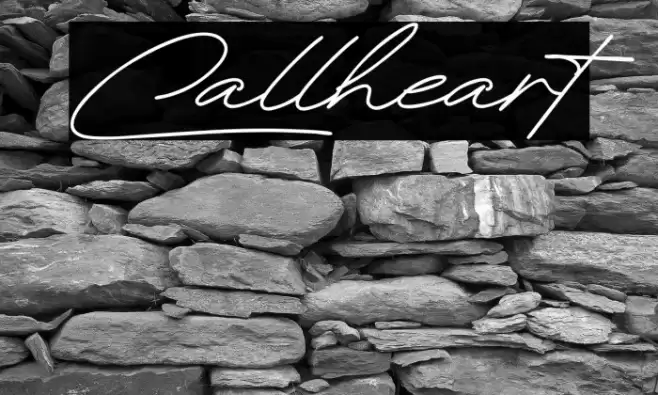 Callheart Caratteri examples