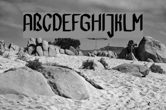 CalliBrush Font examples