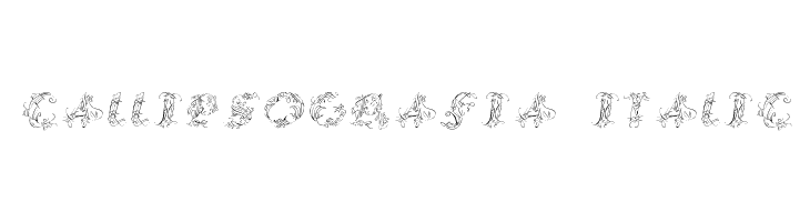 CalliPsoGrafia Italic Font