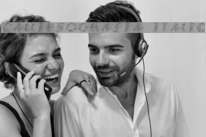 CalliPsoGrafia  Italic Font examples