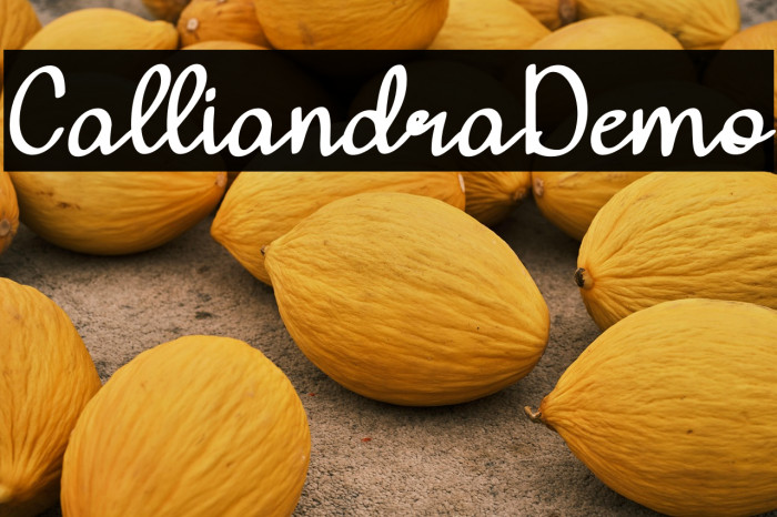 Calliandra-Demo Example 2