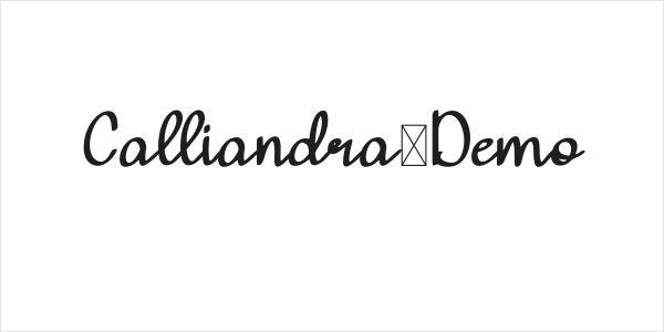 Calliandra-Demo Logo