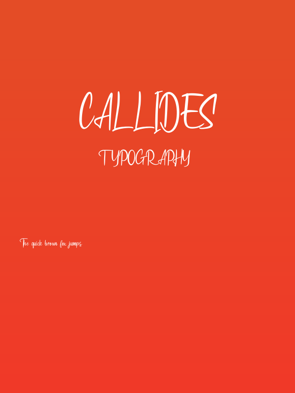 Callides Poster