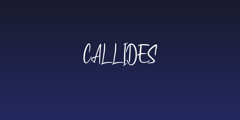 Callides Social Header
