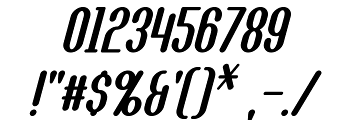 Callie-Mae Italic Font OTHER CHARS