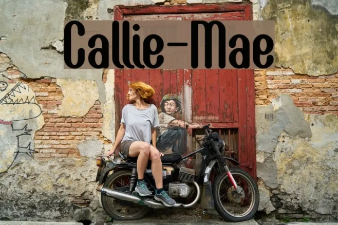 Callie-Mae Example 1