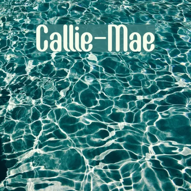 Callie-Mae Example 2