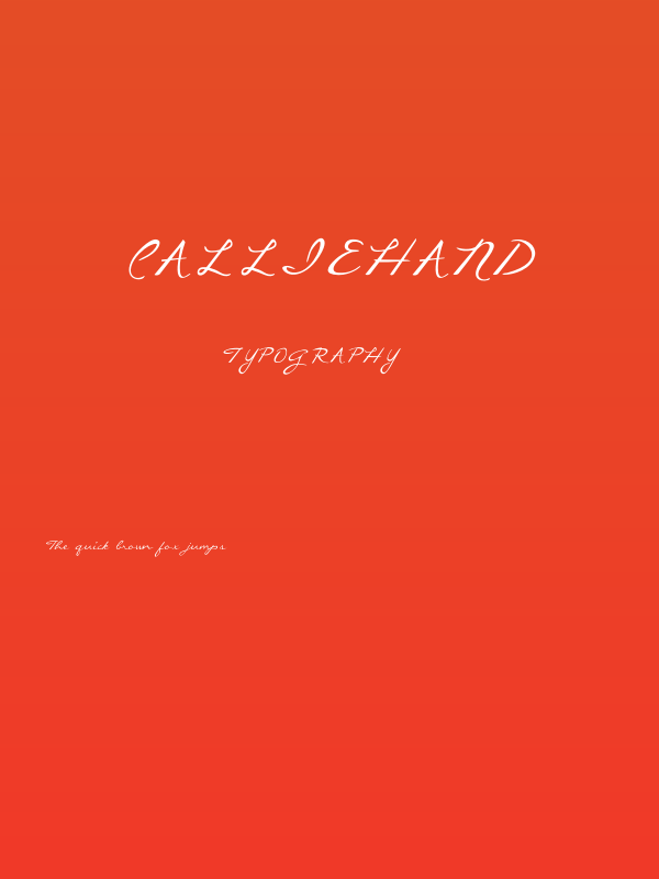 CallieHand Poster