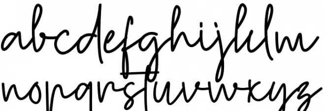 Callien Pooh Regular Font LOWERCASE