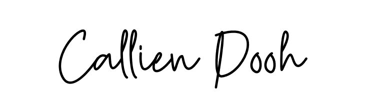 Callien Pooh  免费字体下载