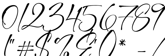 Callient Font OTHER CHARS