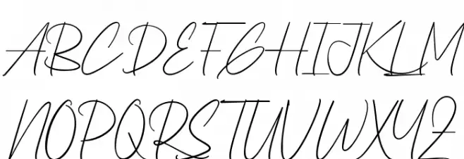 Calliesha Demo Schriftart Groß