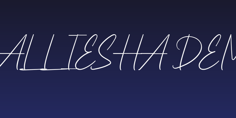 Calliesha Demo Social Header