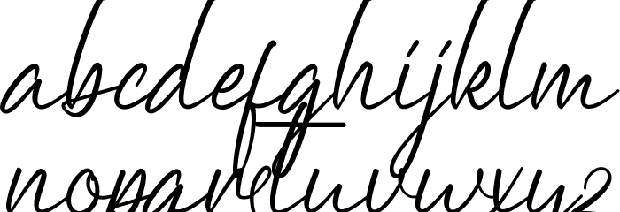 Calliesha Demo Font LOWERCASE