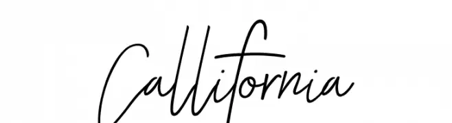 Callifornia  Fuentes Gratis Descargar