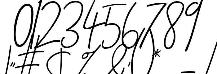 Callifornia Font OTHER CHARS
