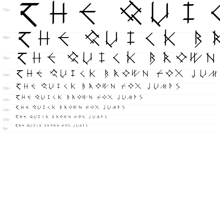 CalligImprovis-Bold Waterfall