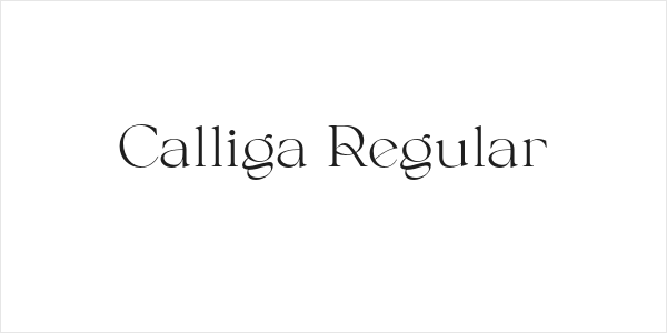 Calliga Regular Logo