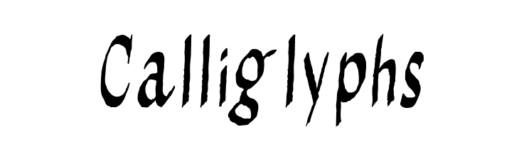 Calliglyphs  Descarca Fonturi Gratis