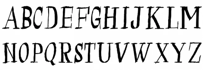 Calliglyphs Fuentes MAYÚSCULAS