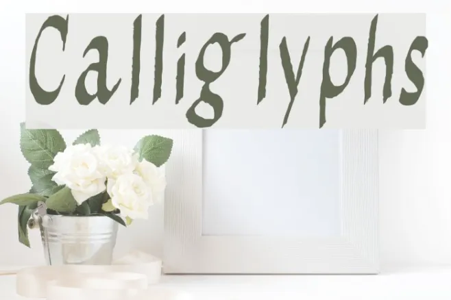 Calliglyphs Example 1