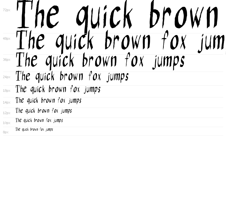 Calliglyphs Waterfall