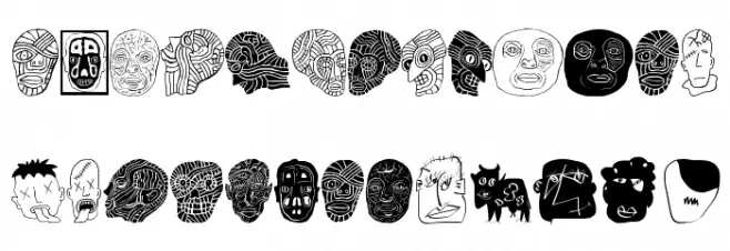 CalligrSketches Шрифта строчной