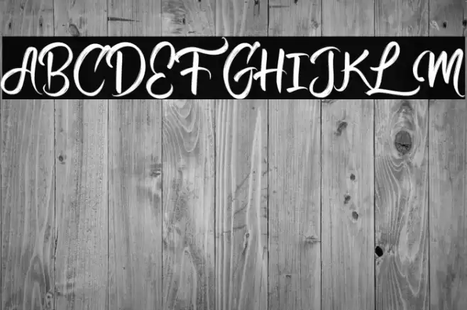 Calligra Marriage  Regular Font examples