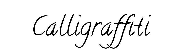 Calligraffiti Font