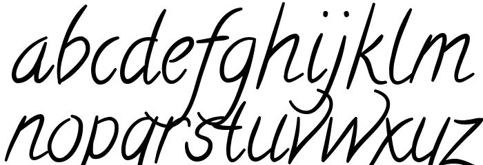 Calligraffiti Font LOWERCASE