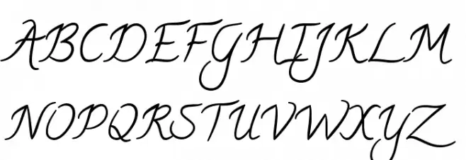 Calligraffiti フォント 大文字