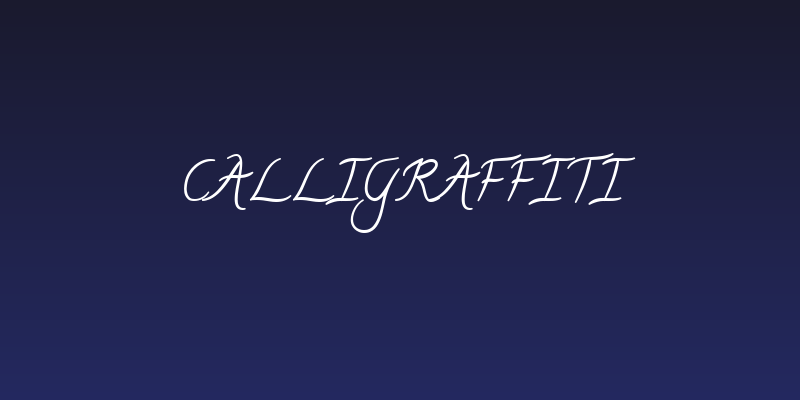 Calligraffiti Social Header
