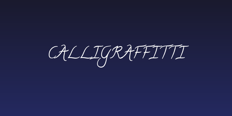Calligraffitti Social Header