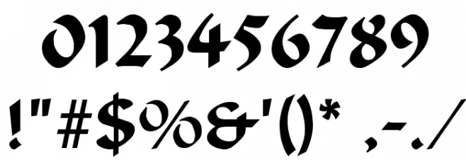 Calligrapher Regular Caratteri ALTRI CARATTERI