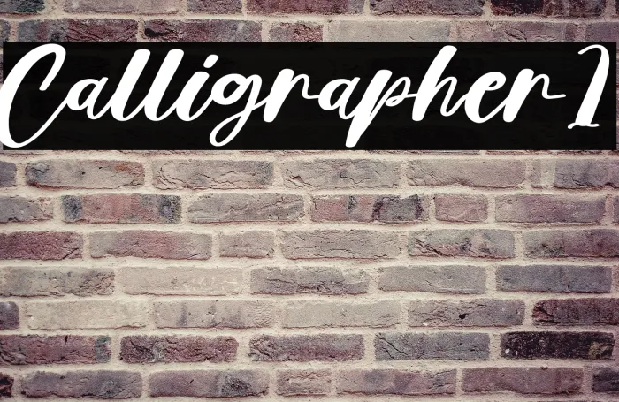 Calligrapher1 Example 2