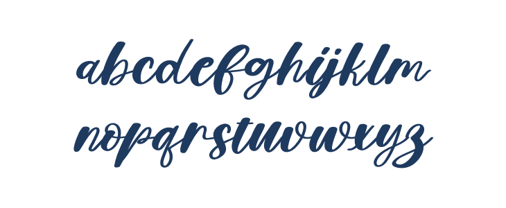 Calligrapher1 Lowercase