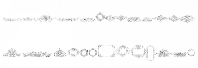 Calligraphia Latina Free Fonte MAIÚSCULAS